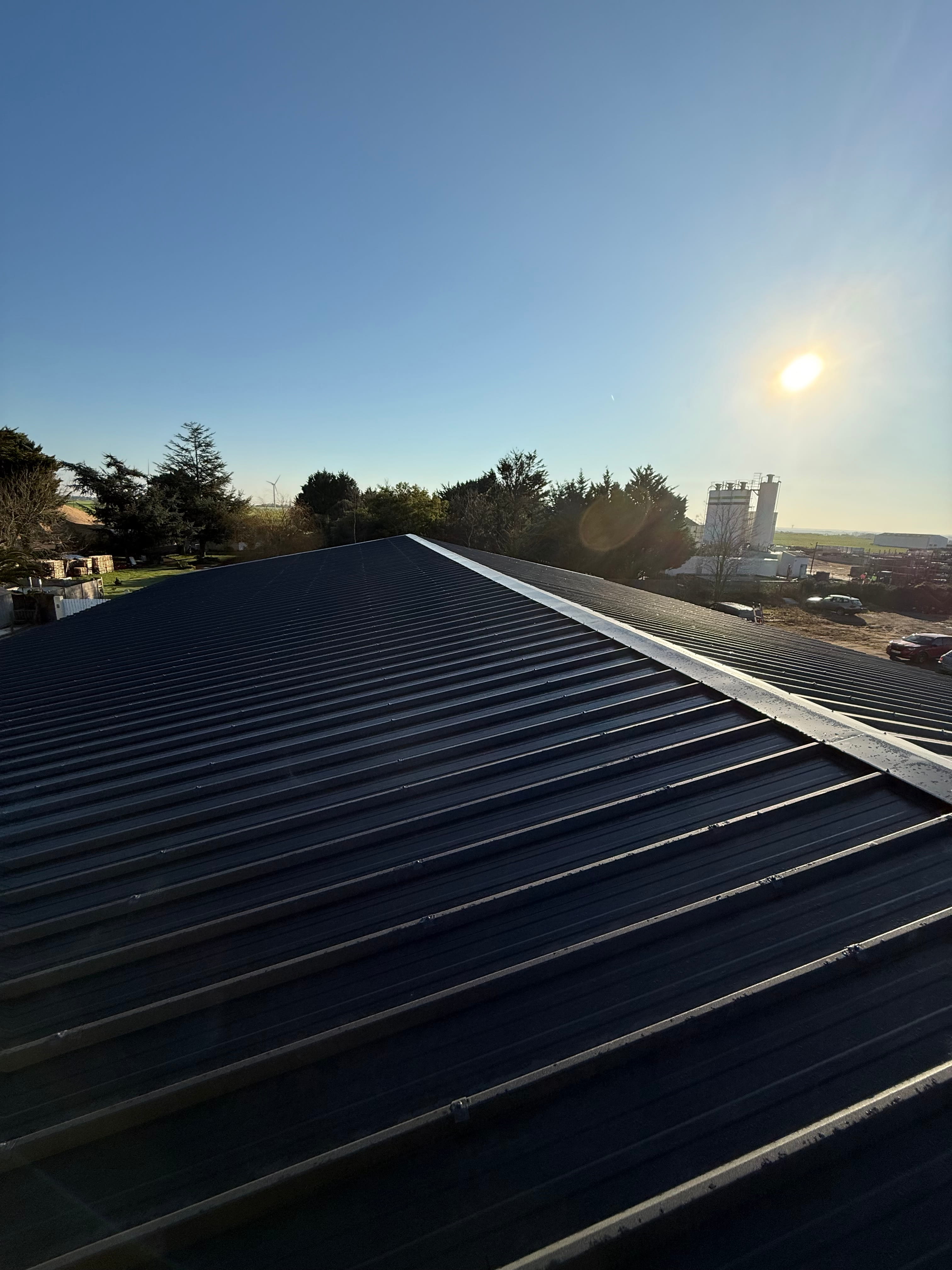 Toiture moderne réalisée par Couvreur Jardais